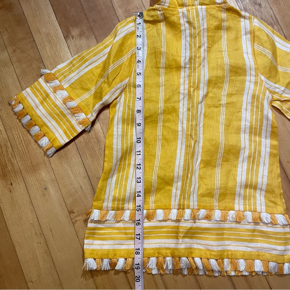 Zimmerman Anneke Linen Cover Up Dress - Picture 9 of 10